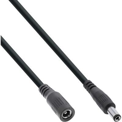 Inline 26903G Strömkabel - 3m, 5,5x2,5mm, Svart Inline 26903G Strömkabel - 3m, 5,5x2,5mm, Svart