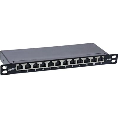 InLine 76819B Patchpanel - Rackmontage, Staubgeschützt InLine 76819B Patchpanel - Rackmontage, Staubgeschützt