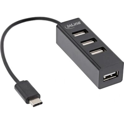 InLine 33293J Hub USB 2.0 4 Ports - Noir InLine 33293J Hub USB 2.0 4 Ports - Noir