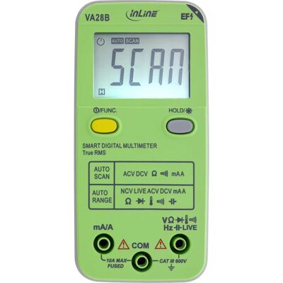 InLine Multimeter 43117B Auto-Range CAT III 600V InLine Multimeter 43117B Auto-Range CAT III 600V