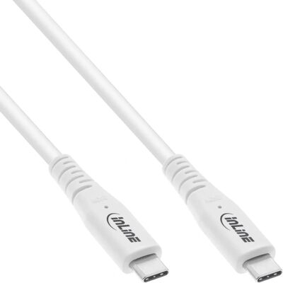 Inline 35902W USB Kabel - USB4 Gen 3x2 2m Weiß Inline 35902W USB Kabel - USB4 Gen 3x2 2m Weiß