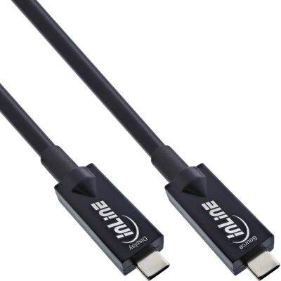 InLine 35798A Câble USB - USB 3.2 Gen 2, USB C, 15m - Publicité InLine 35798A Câble USB - USB 3.2 Gen 2, USB C, 15m - Publicité