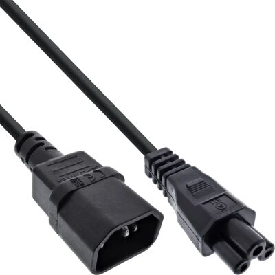 Inline 16551 Netzkabel - IEC C14, C5 - 1m Inline 16551 Netzkabel - IEC C14, C5 - 1m