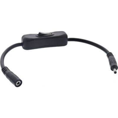 Câble d'alimentation InLine 26906I - 0,2m avec interrupteur Câble d'alimentation InLine 26906I - 0,2m avec interrupteur