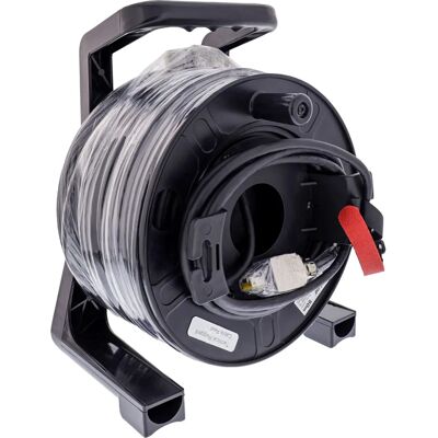 Câble réseau extérieur IP67 50m Cat6a S/FTP - Noir - Publicité Câble réseau extérieur IP67 50m Cat6a S/FTP - Noir - Publicité