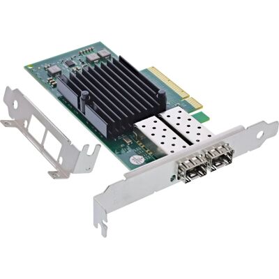 InLine Dual 10-Gigabit PCIe-Netzwerkkarte - SFP+ InLine Dual 10-Gigabit PCIe-Netzwerkkarte - SFP+