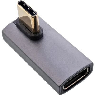 InLine 35900H Changeur de genre de câble - Adaptateur USB4, Aluminium, Gris InLine 35900H Changeur de genre de câble - Adaptateur USB4, Aluminium, Gris