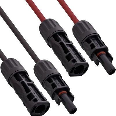InLine - 95605 - 6mm² - 5m Schwarz/Rot - Cable InLine - 95605 - 6mm² - 5m Schwarz/Rot - Cable