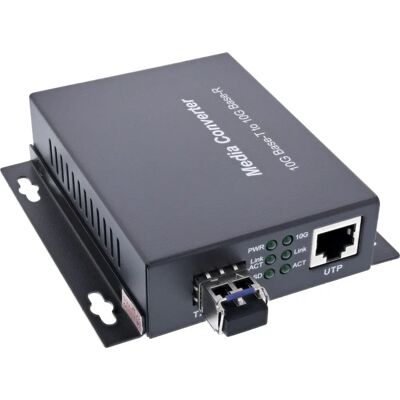 Conversor de medios de red InLine 66659F - 10 Gb/s Monomodo Negro Conversor de medios de red InLine 66659F - 10 Gb/s Monomodo Negro
