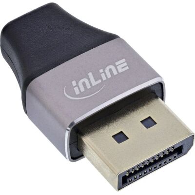 Inline 17291B Kabel Genderumwandler - DisplayPort Mini DisplayPort - Grau Inline 17291B Kabel Genderumwandler - DisplayPort Mini DisplayPort - Grau
