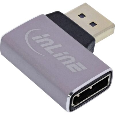 Adaptateur DisplayPort Inline 17291D - DisplayPort 1.4, Angle droit 90°, 8K UHD Adaptateur DisplayPort Inline 17291D - DisplayPort 1.4, Angle droit 90°, 8K UHD