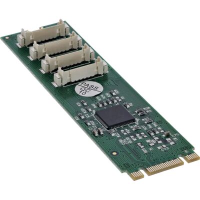 Tarjeta de interfaz serial Inline 76660W - Interface Card/Adapter Tarjeta de interfaz serial Inline 76660W - Interface Card/Adapter