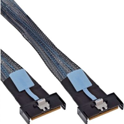 InLine 27661B SAS-Kabel - 0,75 m - Schwarz, Blau, Grau InLine 27661B SAS-Kabel - 0,75 m - Schwarz, Blau, Grau