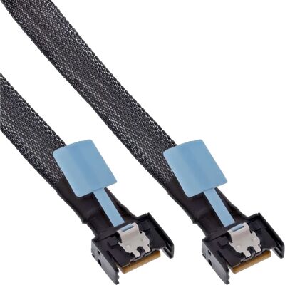 InLine - 27662B - 0.75 m - 24 Gbit/s - Cable SAS InLine - 27662B - 0.75 m - 24 Gbit/s - Cable SAS