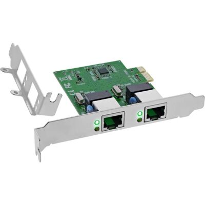 InLine 51128K Kétsávos Gigabit Hálózati Kártya - Ethernet Adapter InLine 51128K Kétsávos Gigabit Hálózati Kártya - Ethernet Adapter