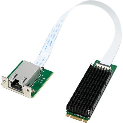 InLine 76660Y Ethernet-Netzwerkkarte - 10 Gbps - M.2 B+M Schnittstelle InLine 76660Y Ethernet-Netzwerkkarte - 10 Gbps - M.2 B+M Schnittstelle
