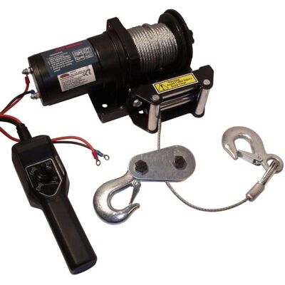 Mauk 137 Winch - 2000 LBS, Afstandsbediening Mauk 137 Winch - 2000 LBS, Afstandsbediening