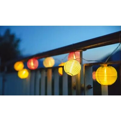 CARBEST Bunte LED-Lichterkette - Solar Modul - Campinglicht CARBEST Bunte LED-Lichterkette - Solar Modul - Campinglicht