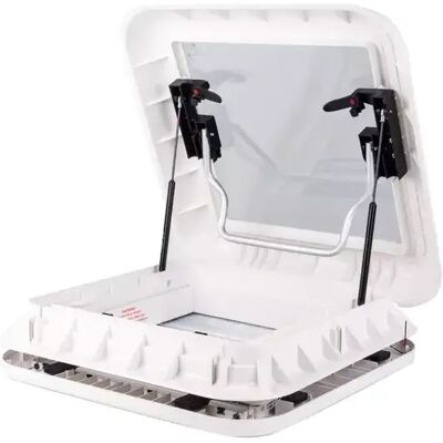 Carbest Takluke 452x402 mm med Ventilasjon & LED-lys - Takluke Carbest Takluke 452x402 mm med Ventilasjon & LED-lys - Takluke