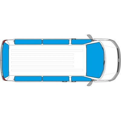 Carbest - Renault Trafic III Long 2015 - Thermo Mat Carbest - Renault Trafic III Long 2015 - Thermo Mat