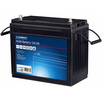 Carbest 134Ah AGM Batteri - Vedlikeholdsfritt - 134 Ah Carbest 134Ah AGM Batteri - Vedlikeholdsfritt - 134 Ah