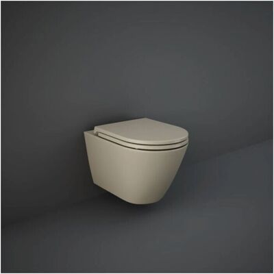 RAK Feeling WC RST23514A - Wandhängendes, spülrandloses WC - Cappuccino Matt RAK Feeling WC RST23514A - Wandhängendes, spülrandloses WC - Cappuccino Matt