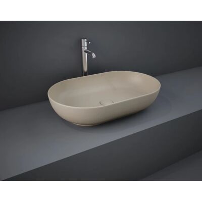 RAK Feeling Oval Cappuccino matt Aufsatzbecken RAK Feeling Oval Cappuccino matt Aufsatzbecken