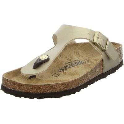 Birkenstock Gizeh Birko-Flor - (Normaal) Goud Birkenstock Gizeh Birko-Flor - (Normaal) Goud