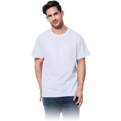 Stedman Weiß Modell ST2100 Komfort T-Shirt - T-Shirt Stedman Weiß Modell ST2100 Komfort T-Shirt - T-Shirt