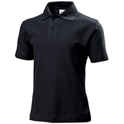 Stedman Børne Kortærmet Polo - Black Opal - Model ST3200 Stedman Børne Kortærmet Polo - Black Opal - Model ST3200