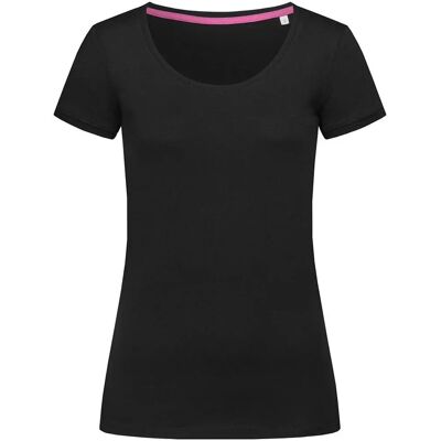 Stedman Sort Opal Rundhals T-shirt - T-Shirt Stedman Sort Opal Rundhals T-shirt - T-Shirt