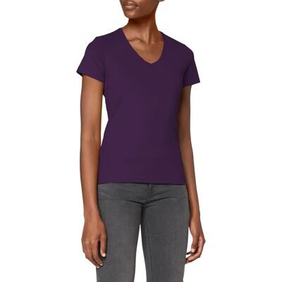 Stedman Głębokes Beeren V-Ausschnitt Damen-T-Shirt - T-Shirt Stedman Głębokes Beeren V-Ausschnitt Damen-T-Shirt - T-Shirt