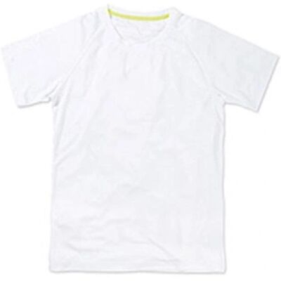 Stedman S8410 Wit Raglan T-shirt - Sporttop Stedman S8410 Wit Raglan T-shirt - Sporttop