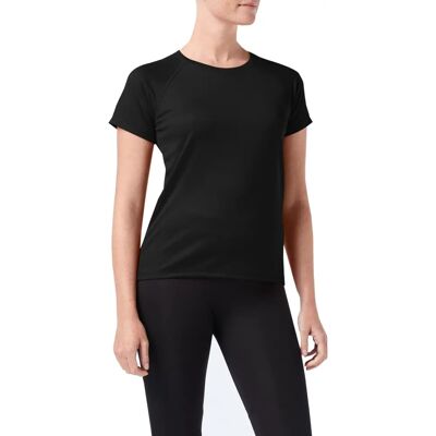 Stedman Schwarzer Opal Active 140 Mesh Raglan T-Shirt - T-Shirt Stedman Schwarzer Opal Active 140 Mesh Raglan T-Shirt - T-Shirt