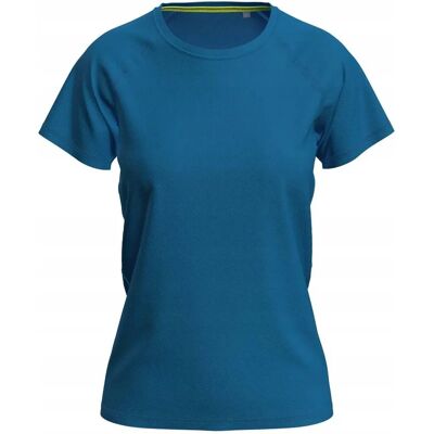 Stedman King Blue Active 140 Mesh Raglan T-Shirt - T-Shirt Stedman King Blue Active 140 Mesh Raglan T-Shirt - T-Shirt