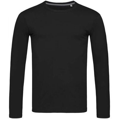 Koszulka z długim rękawem Clive Black Opal firmy Stedman - Męska, Slim Fit Koszulka z długim rękawem Clive Black Opal firmy Stedman - Męska, Slim Fit