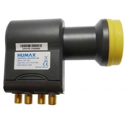 Humax - LNB 106s-B - Schwarz - Gelb - LNB Humax - LNB 106s-B - Schwarz - Gelb - LNB