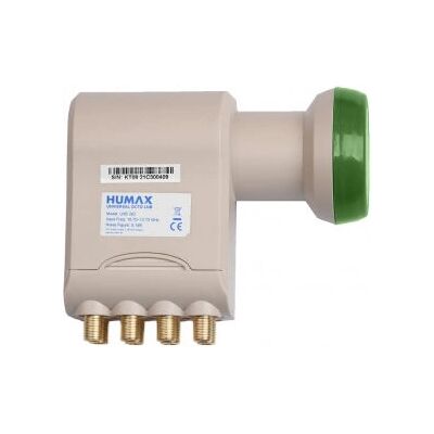 Humax Green Power Octo-LNB - LNB für 8 Teilnehmer, DVB-S2 in Full HD/4K Humax Green Power Octo-LNB - LNB für 8 Teilnehmer, DVB-S2 in Full HD/4K
