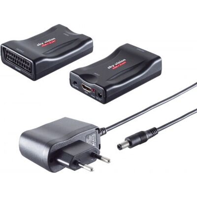 Sky Vision V1012 Convertisseur HDMI en SCART - Convertisseur de signal vidéo - Publicité Sky Vision V1012 Convertisseur HDMI en SCART - Convertisseur de signal vidéo - Publicité