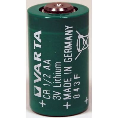 Varta - CR1/2AA - Lithium 3V - 950mAh - Batterie - Publicité Varta - CR1/2AA - Lithium 3V - 950mAh - Batterie - Publicité