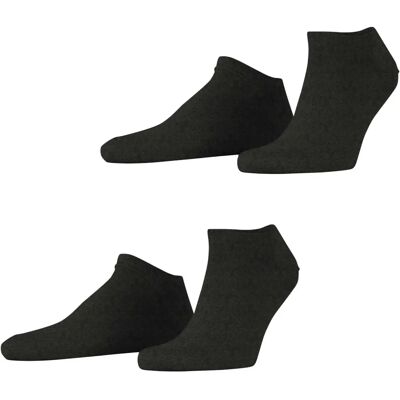 Esprit Basic Uni 2 Pack Sneakersocks - Antracitgrå - Sneakersocks Esprit Basic Uni 2 Pack Sneakersocks - Antracitgrå - Sneakersocks
