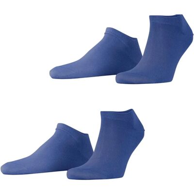 Esprit Basic Uni Pack de 2 Chaussettes de Sport - Bleu Foncé Esprit Basic Uni Pack de 2 Chaussettes de Sport - Bleu Foncé