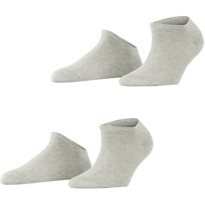 Esprit Pack de 2 Chaussettes de Sport - Gris/Rouge Esprit Pack de 2 Chaussettes de Sport - Gris/Rouge