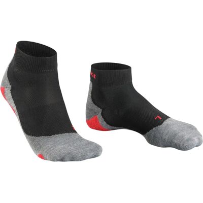 Falke - RU5 - Lightweight Short - Noir-Gris-Rouge - Socks - Publicité Falke - RU5 - Lightweight Short - Noir-Gris-Rouge - Socks - Publicité
