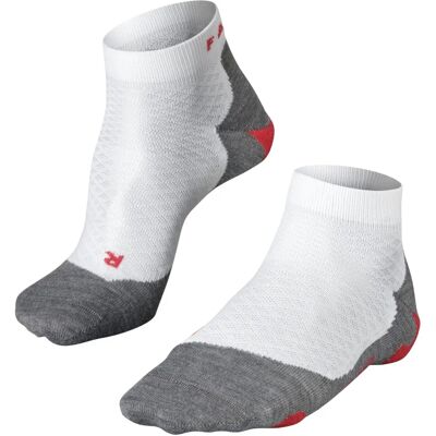 Calcetines cortos ligeros para correr FALKE RU5 - Blanco mezclado - Calcetines de running Calcetines cortos ligeros para correr FALKE RU5 - Blanco mezclado - Calcetines de running