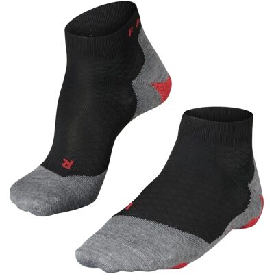 FALKE Laufshortsocken 5 Leicht - Schwarz Mix - Laufsocken FALKE Laufshortsocken 5 Leicht - Schwarz Mix - Laufsocken