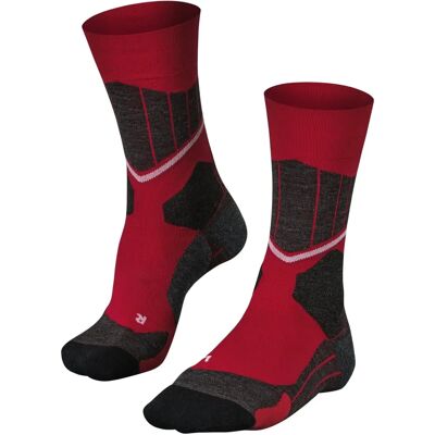 Falke SC1 Langlauf Sokken - Lipstick Rood - Sokken Falke SC1 Langlauf Sokken - Lipstick Rood - Sokken
