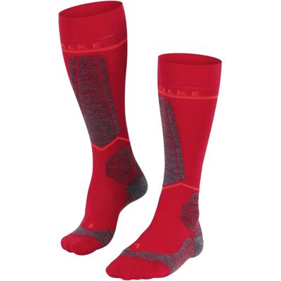 Chaussettes hautes en laine énergisante SK Falke - Rose Rouge - Compression, Ajustement anatomique, Chaleur - Publicité Chaussettes hautes en laine énergisante SK Falke - Rose Rouge - Compression, Ajustement anatomique, Chaleur - Publicité