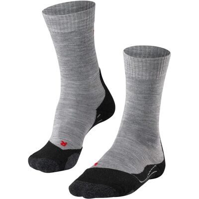 Falke Trekking 2 Socken - Hellgrau - Unisex - Wandersocken Falke Trekking 2 Socken - Hellgrau - Unisex - Wandersocken