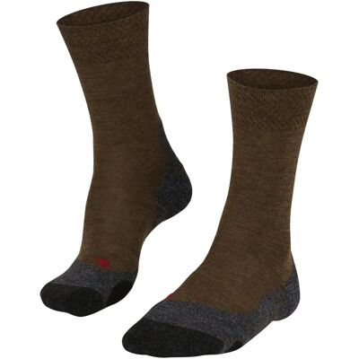 Chaussettes de Randonnée Marron Mocca Falke - Amortissement Moyen Chaussettes de Randonnée Marron Mocca Falke - Amortissement Moyen